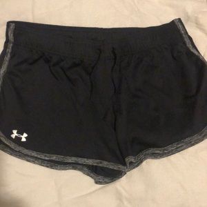 UA running shorts